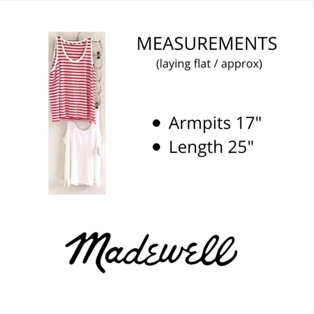 Madewell tank tops set of 2 NWOT size S cotton